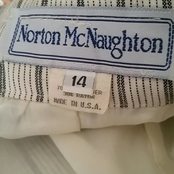 I tag Norton McNaughton Skirt Size 14 - Picture 4 of 4